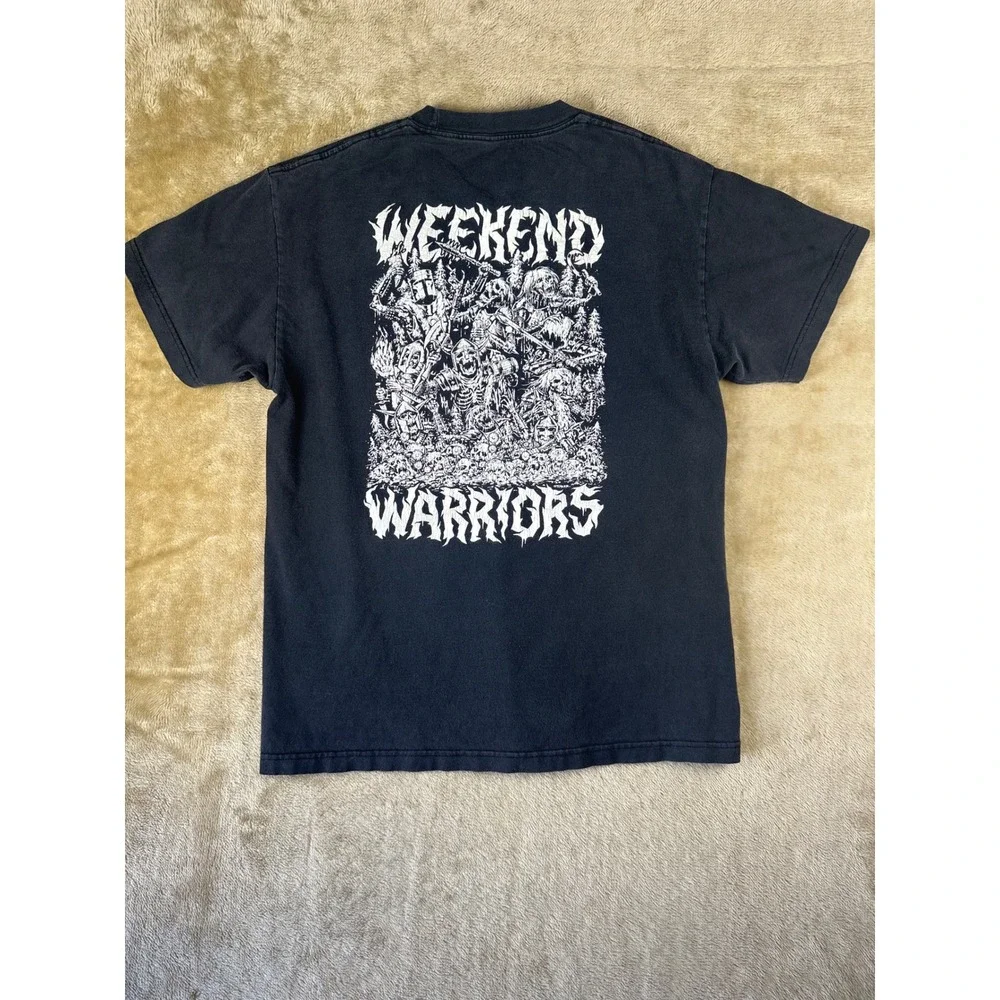 Lurking Class by Sketchy Tank Mens Large Black Weekend Warriors Graphic T-Shirt